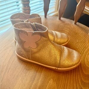 Livie & Luca Shimmering Gold Kids Boots